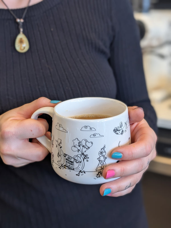 Tasting Notes Parade, Ceramic Mug