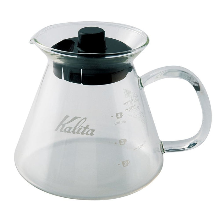 KALITA WAVE GLASS COFFEE SERVER - 500ML – Whirlwind Coffee Co.