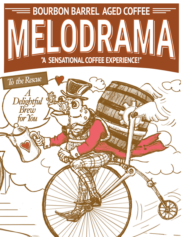 Melodrama Bourbon Barrel Aged Coffee (POS)