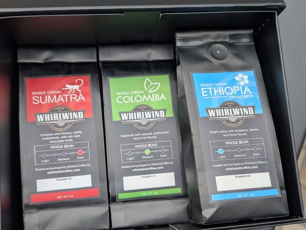 Whirlwind Sampler Gift Box (6 coffees)