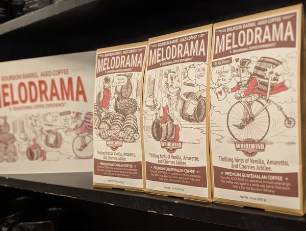 Melodrama Bourbon Barrel Aged Coffee (POS)