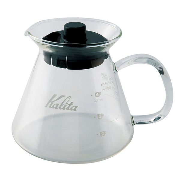 KALITA WAVE GLASS COFFEE SERVER - 500ML